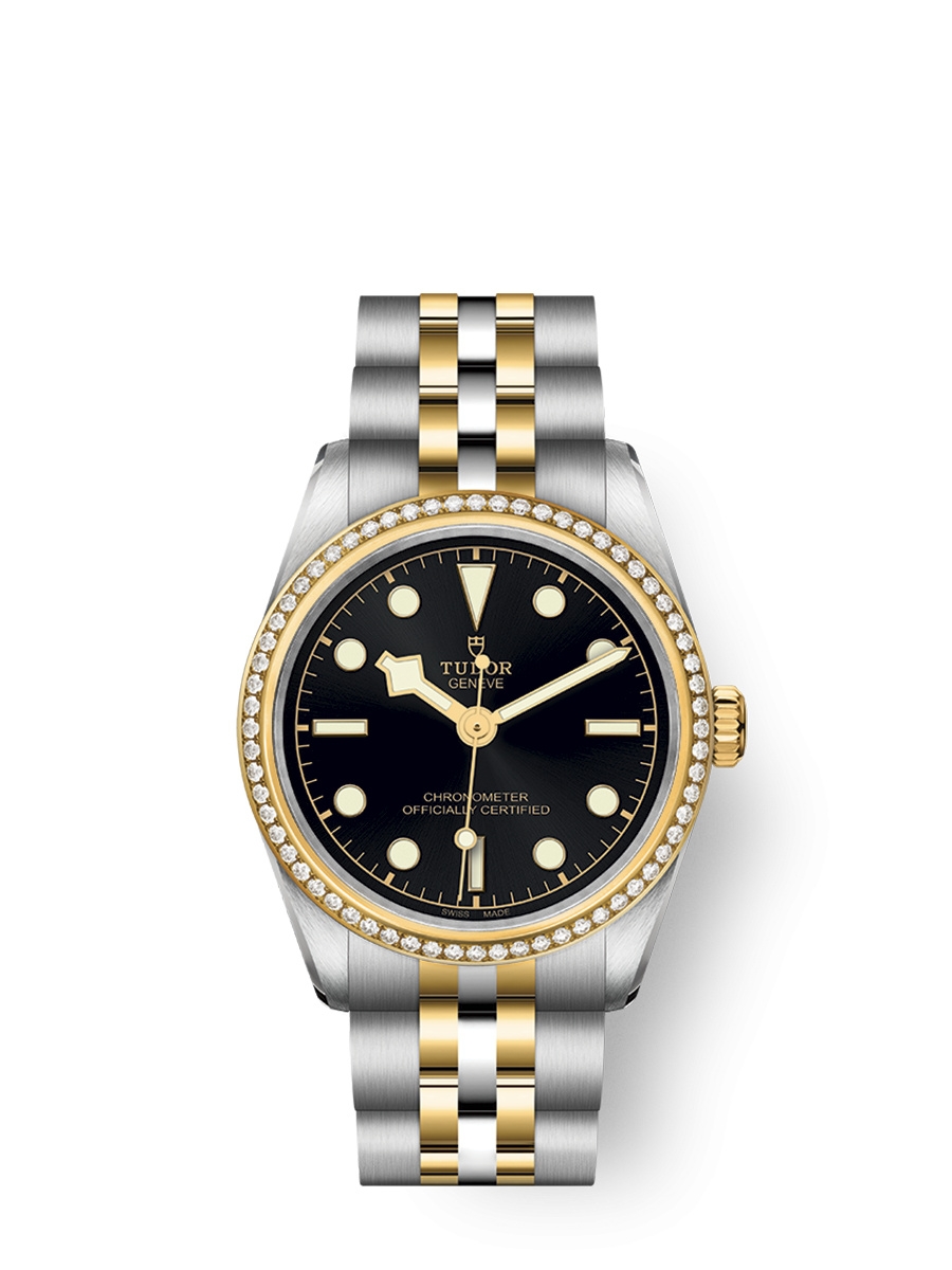 Tudor 79613-0001 : Black Bay 31 S&G - Diamond / Black / Bracelet