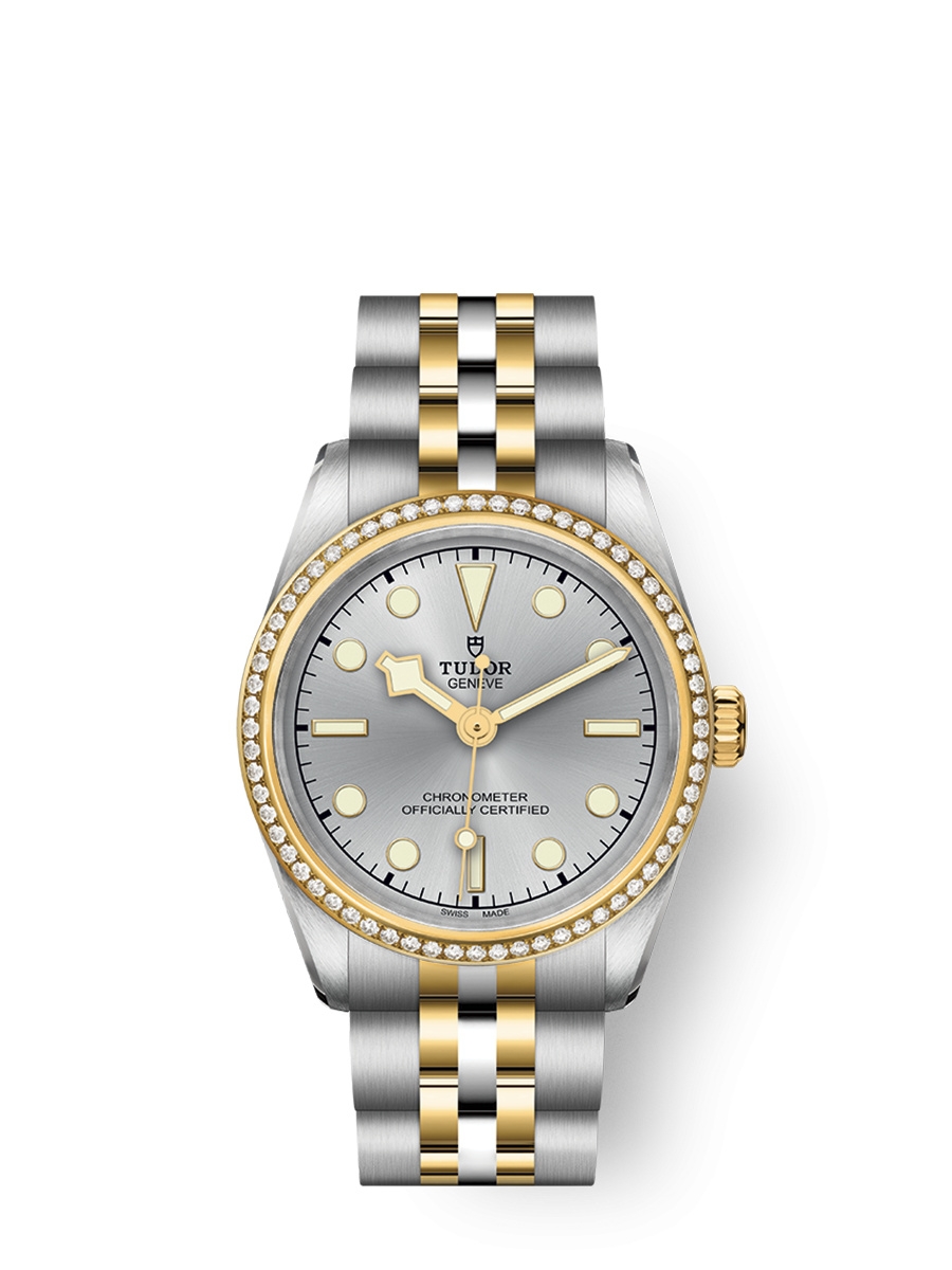 Tudor 79613-0002 : Black Bay 31 S&G - Diamond / Silver / Bracelet