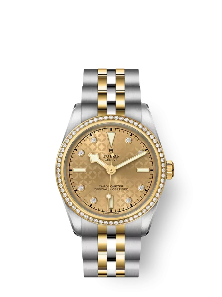 Tudor 79613-0004 : Black Bay 31 S&G - Diamond / Champagne - Diamond / Bracelet