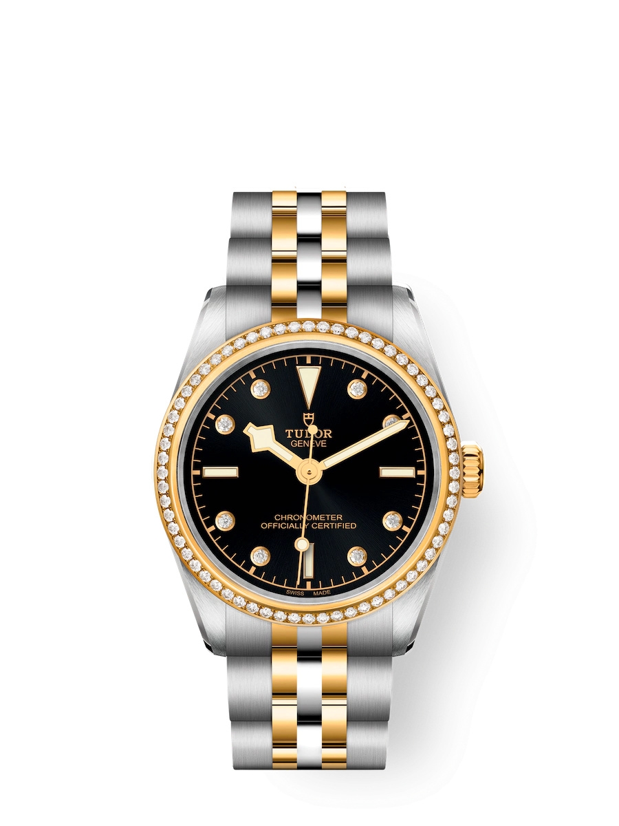 Tudor 79613-0005 : Black Bay 31 S&G - Diamond / Black - Diamond / Bracelet