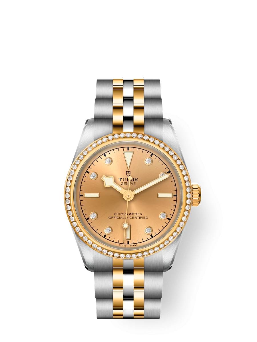Tudor 79613-0007 : Black Bay 31 S&G - Diamond / Champagne - Diamond / Bracelet