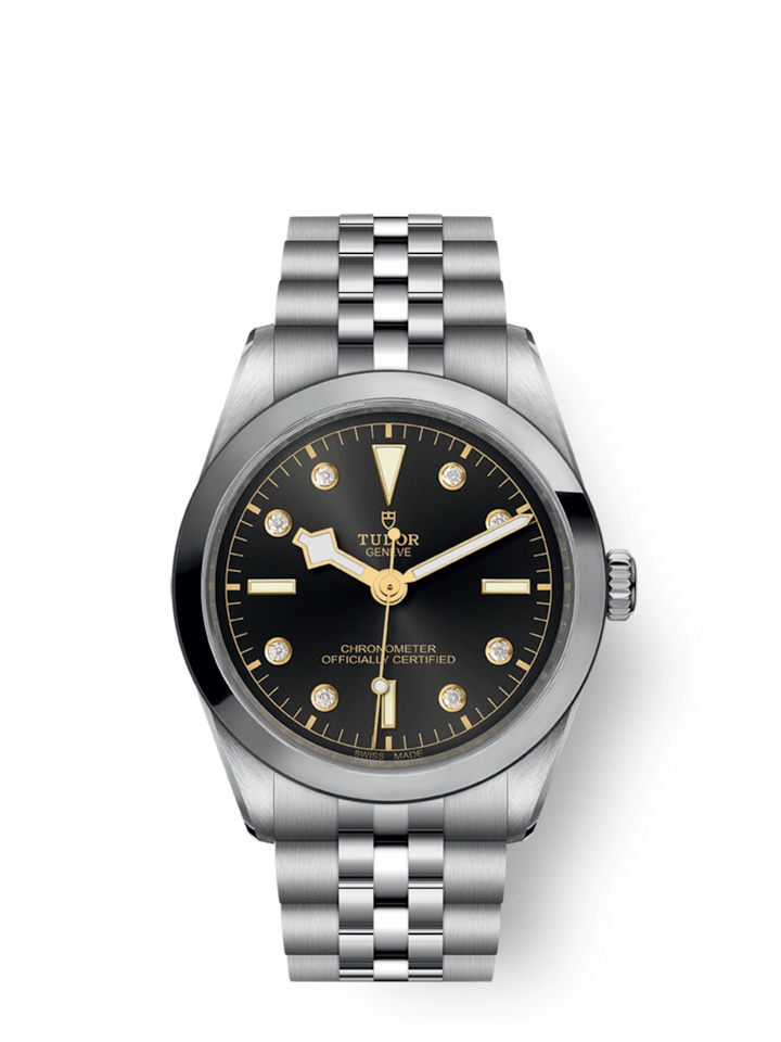 Tudor 79640-0004 : Black Bay 36 Stainless Steel / Black - Diamond / Bracelet