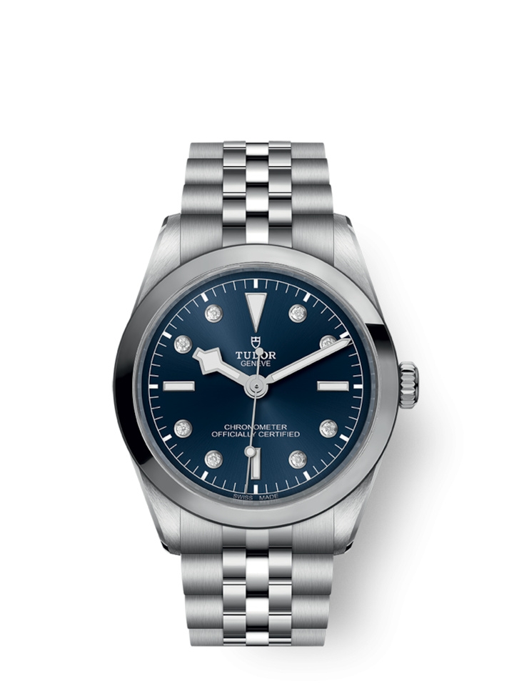 Tudor 79640-0005 : Black Bay 36 Stainless Steel / Blue - Diamond / Bracelet