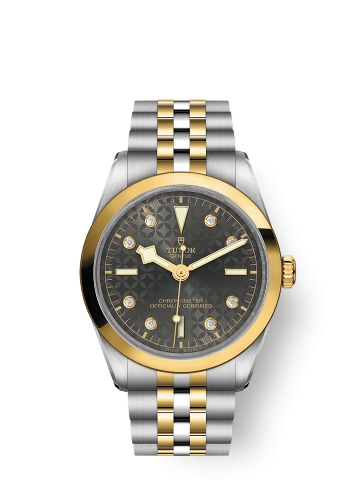 Tudor 79643-0003 : Black Bay 36 S&G / Anthracite - Diamond / Bracelet
