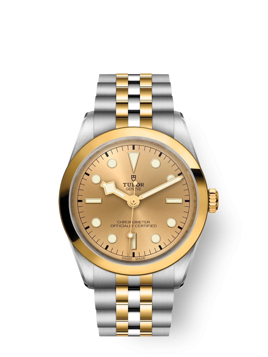 Tudor 79643-0005 : Black Bay 36 S&G / Champagne / Bracelet
