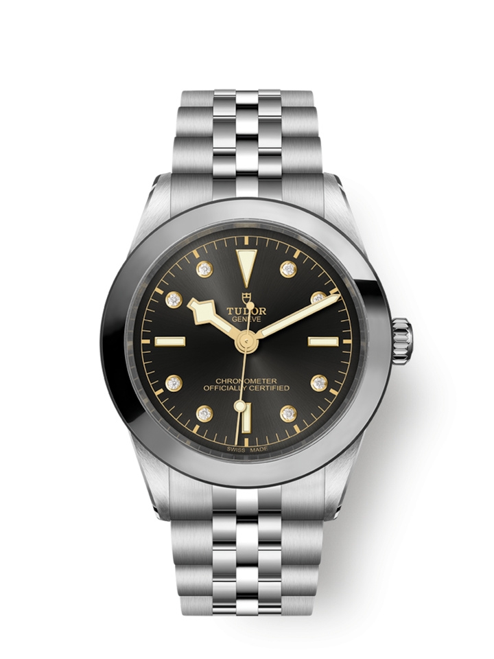 Tudor 79660-0004 : Black Bay 39 Stainless Steel / Black - Diamond / Bracelet