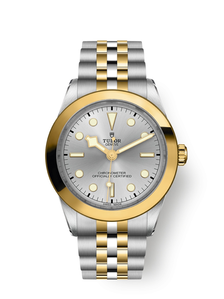 Tudor 79663-0002 : Black Bay 39 S&G / Silver / Bracelet