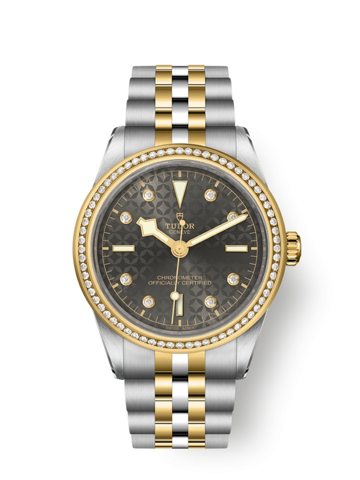 Tudor 79673-0003 : Black Bay 39 S&G - Diamond / Anthracite - Diamond / Bracelet