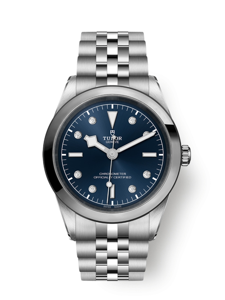 Tudor 79680-0005 : Black Bay 41 Stainless Steel / Blue - Diamond / Bracelet