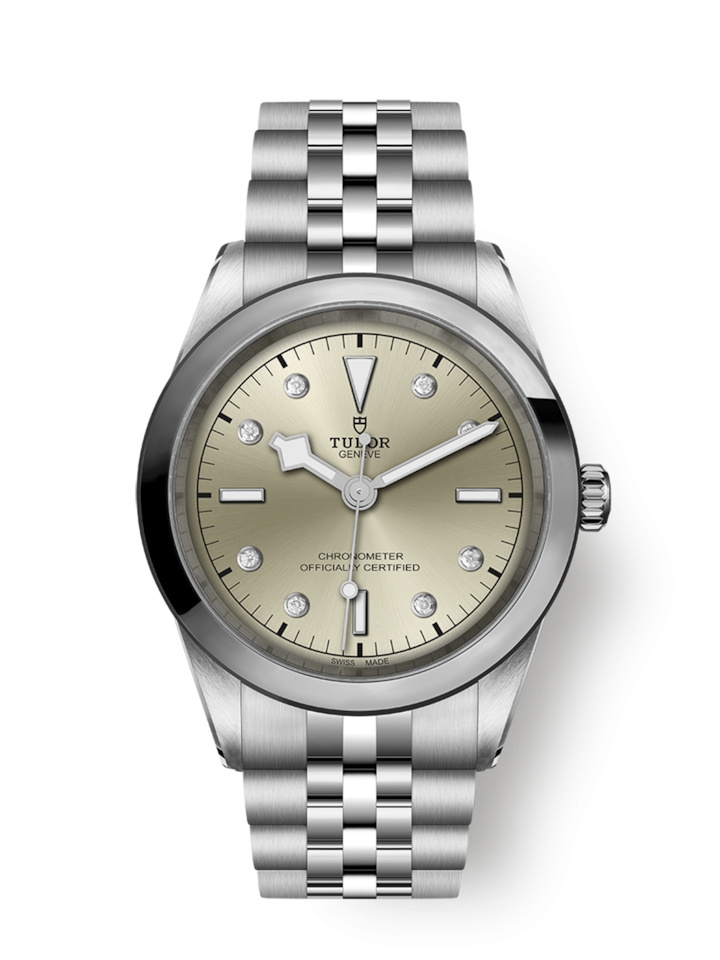 Tudor 79680-0006 : Black Bay 41 Stainless Steel / Champagne - Diamond / Bracelet