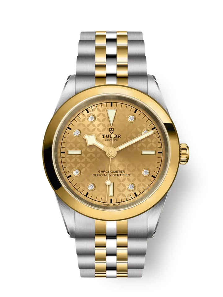 Tudor 79683-0004 : Black Bay 41 S&G / Champagne - Diamond / Bracelet