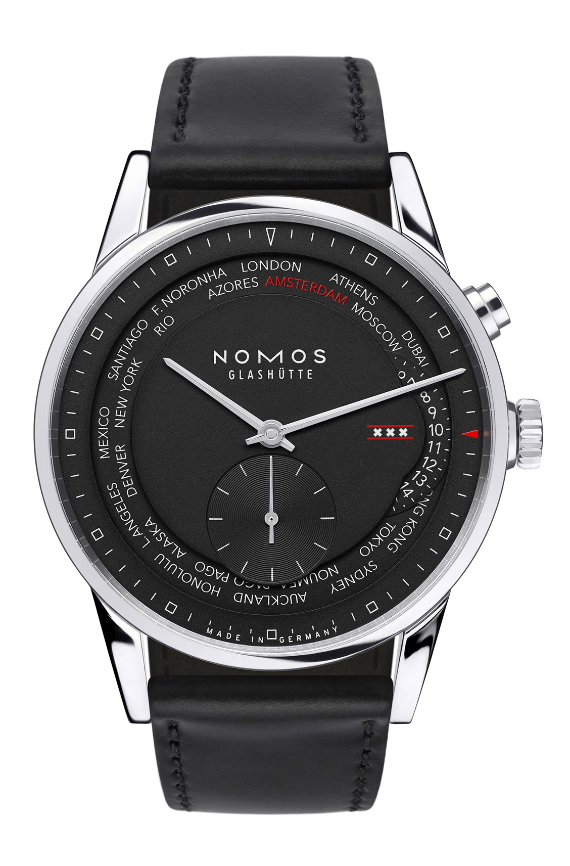 Nomos Glashütte 805.S21 : Zürich Weltzeit Amsterdam