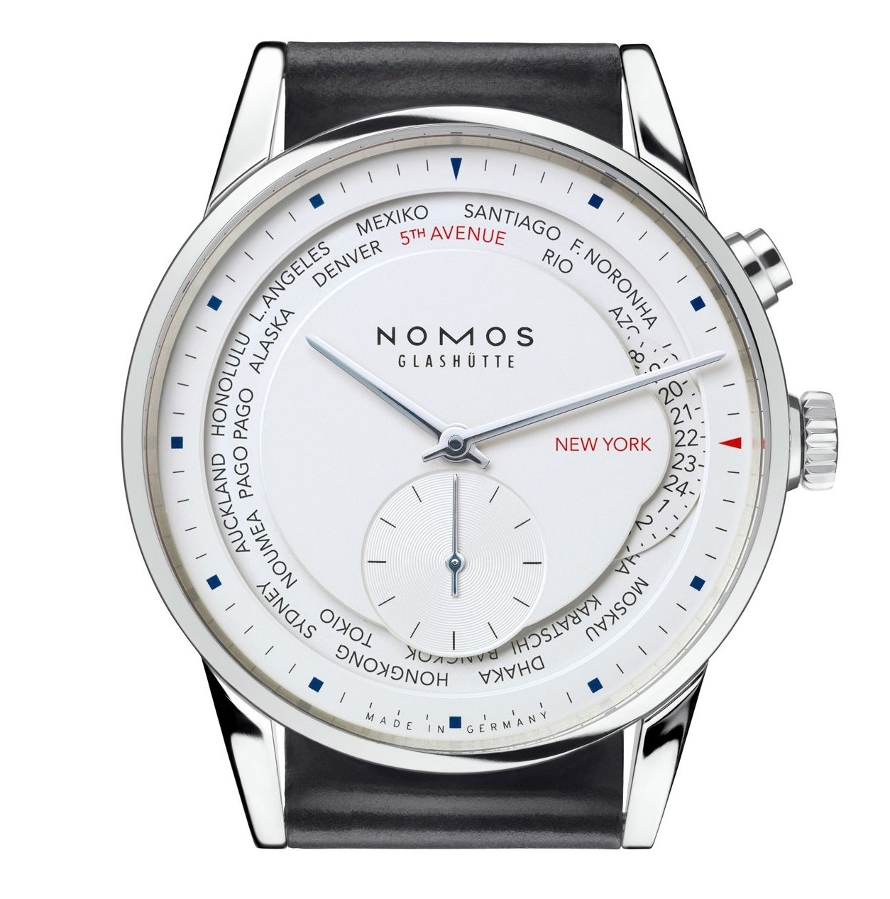 Nomos Glashütte 805.S3 : Zürich Weltzeit 5th Avenue