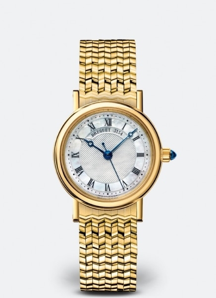 Breguet 8067BA/52/AC0 : Classique 8067 Yellow Gold / MOP / Bracelet