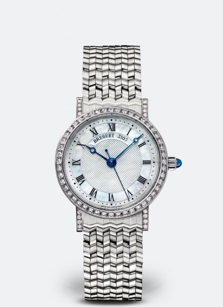 Breguet 8068BB/52/BC0/DD00 : Classique 8068 White Gold / MOP / Bracelet