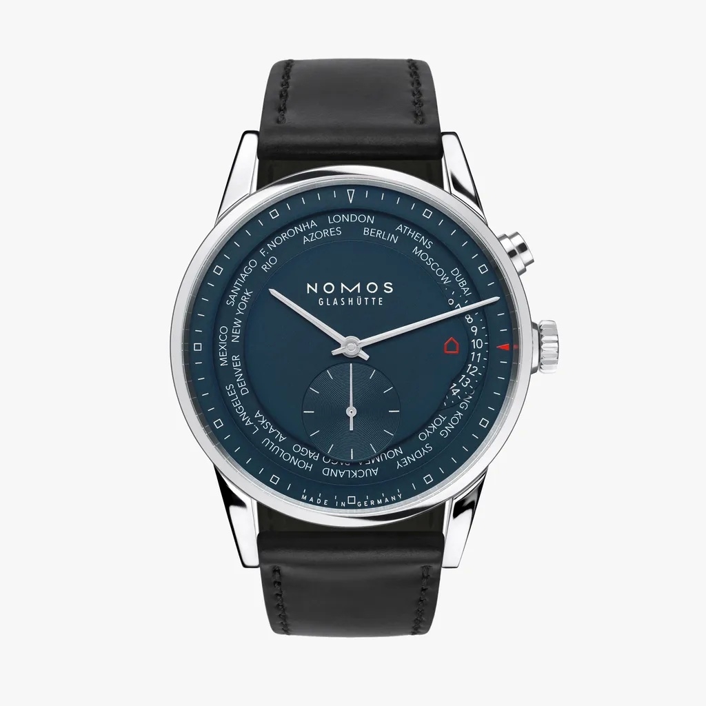 Nomos Glashütte 807 : Zürich Weltzeit Midnight Blue