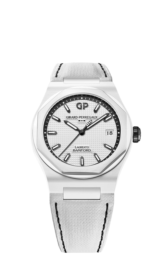 Girard-Perregaux 81005-32-733-UB7A : Laureato 38 Automatic Bamford Ghost / Strap