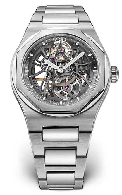Girard-Perregaux 81015-11-001-11A : Laureato 42 Automatic Skeleton Stainless Steel / Bracelet