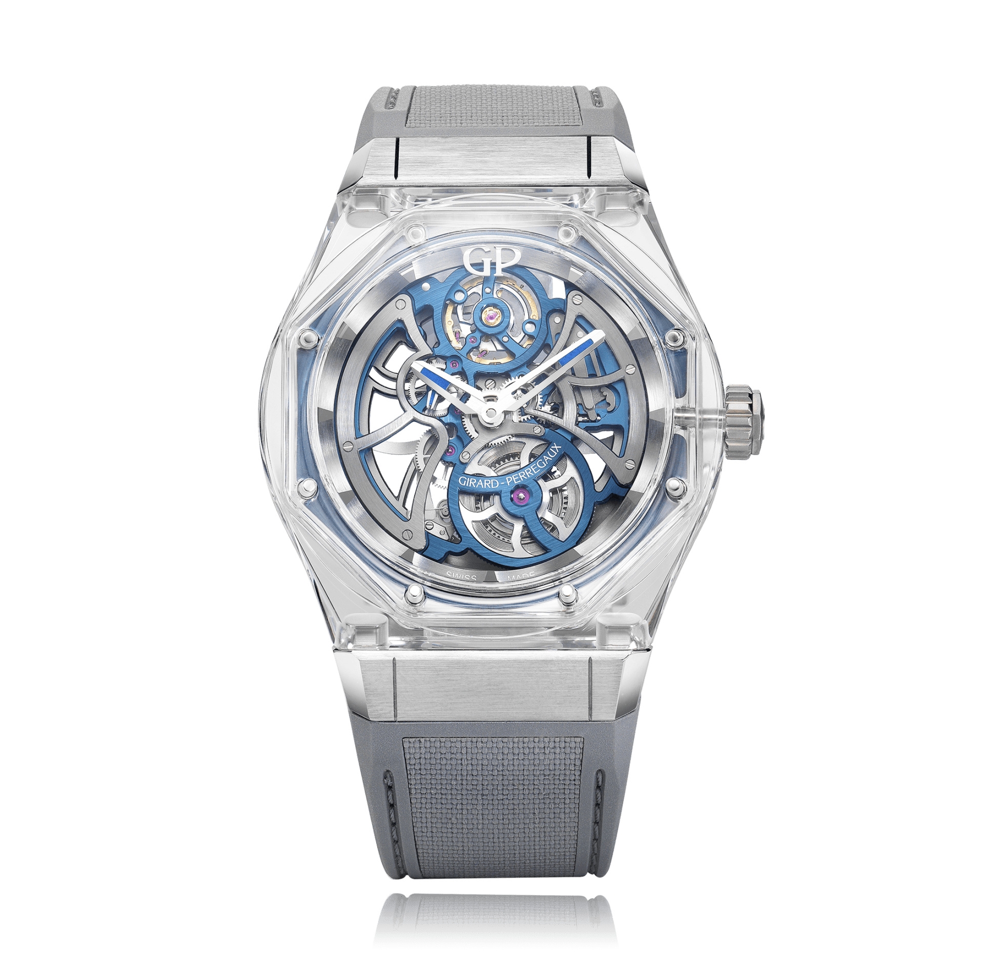 Girard-Perregaux 81071-43-431-FC6A : Laureato Absolute Light Bucherer Blue