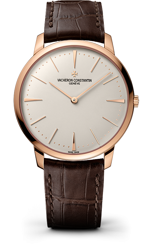 Vacheron Constantin 81180/000R-9159 : Patrimony Contemporaine 40 Manual-Winding / Pink Gold / Silver