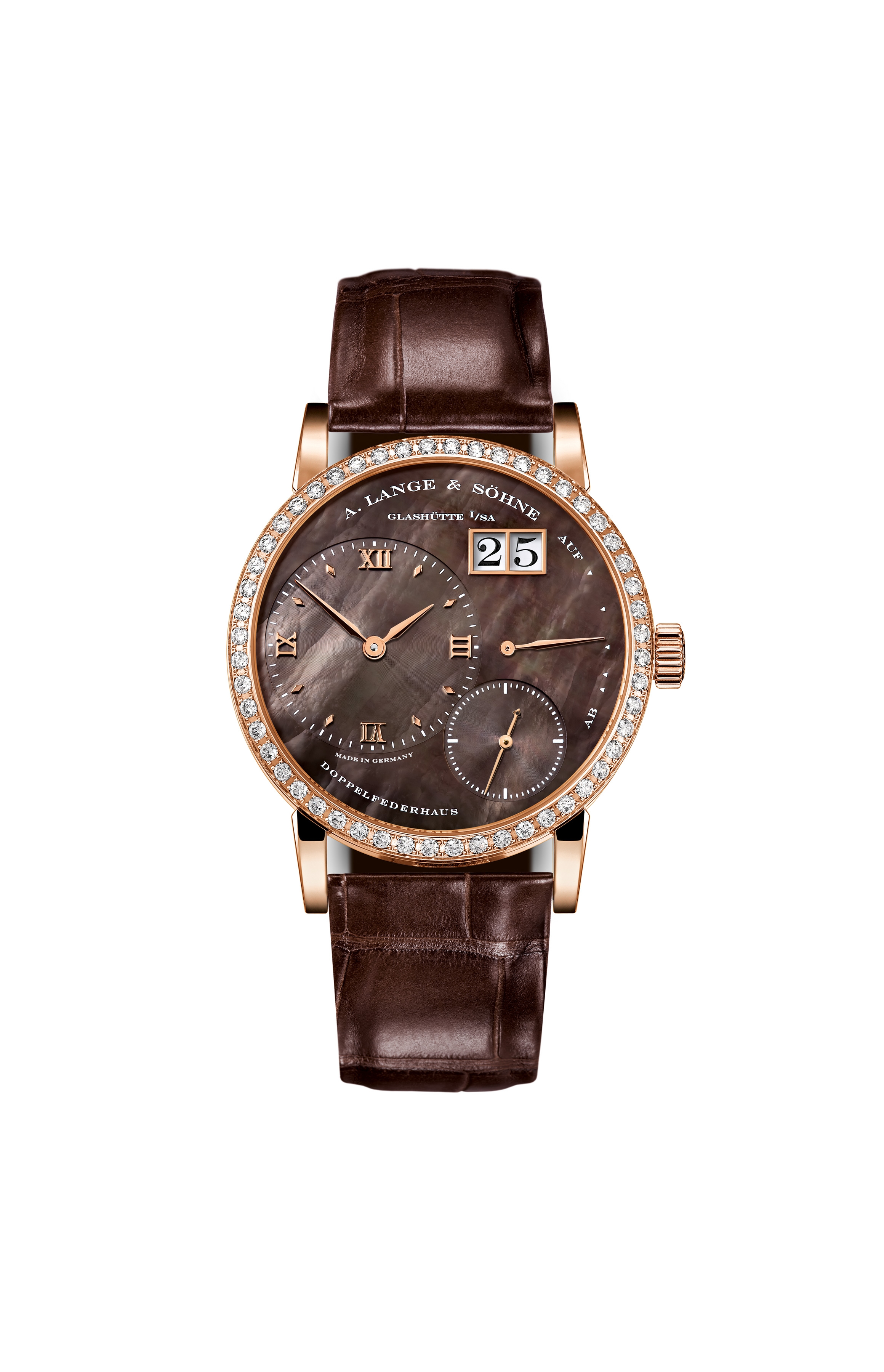 A. Lange & Söhne 813.043 : Kleine Lange 1 Soirée Pink Gold / Black MOP