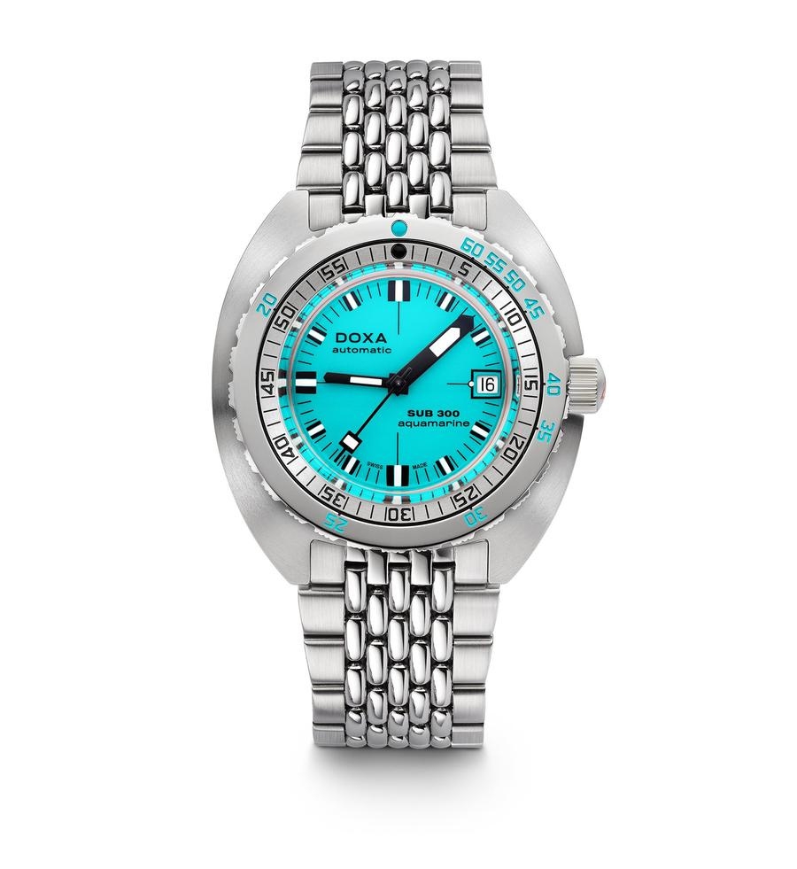 Doxa 821.10.241.10 : SUB 300 Aquamarine / Bracelet