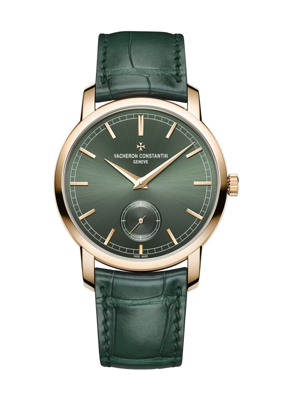Vacheron Constantin 82172/000R-H008 : Traditionnelle Small Seconds Pink Gold / Green