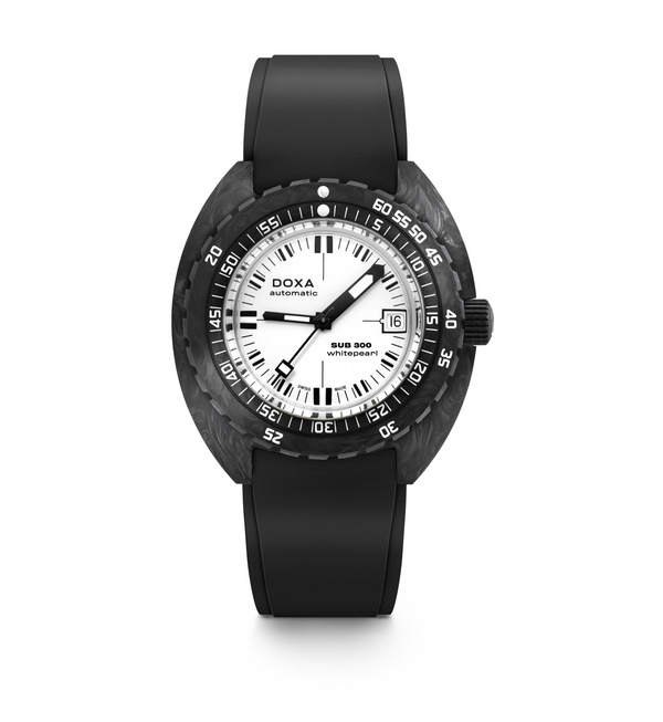 Doxa 822.70.011.20 : SUB 300 Carbon Whitepearl