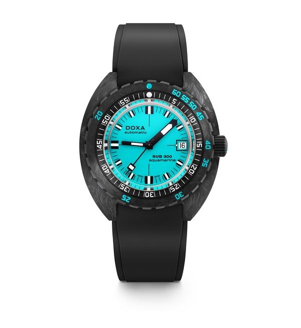 Doxa 822.70.241.20 : SUB 300 Carbon Aquamarine