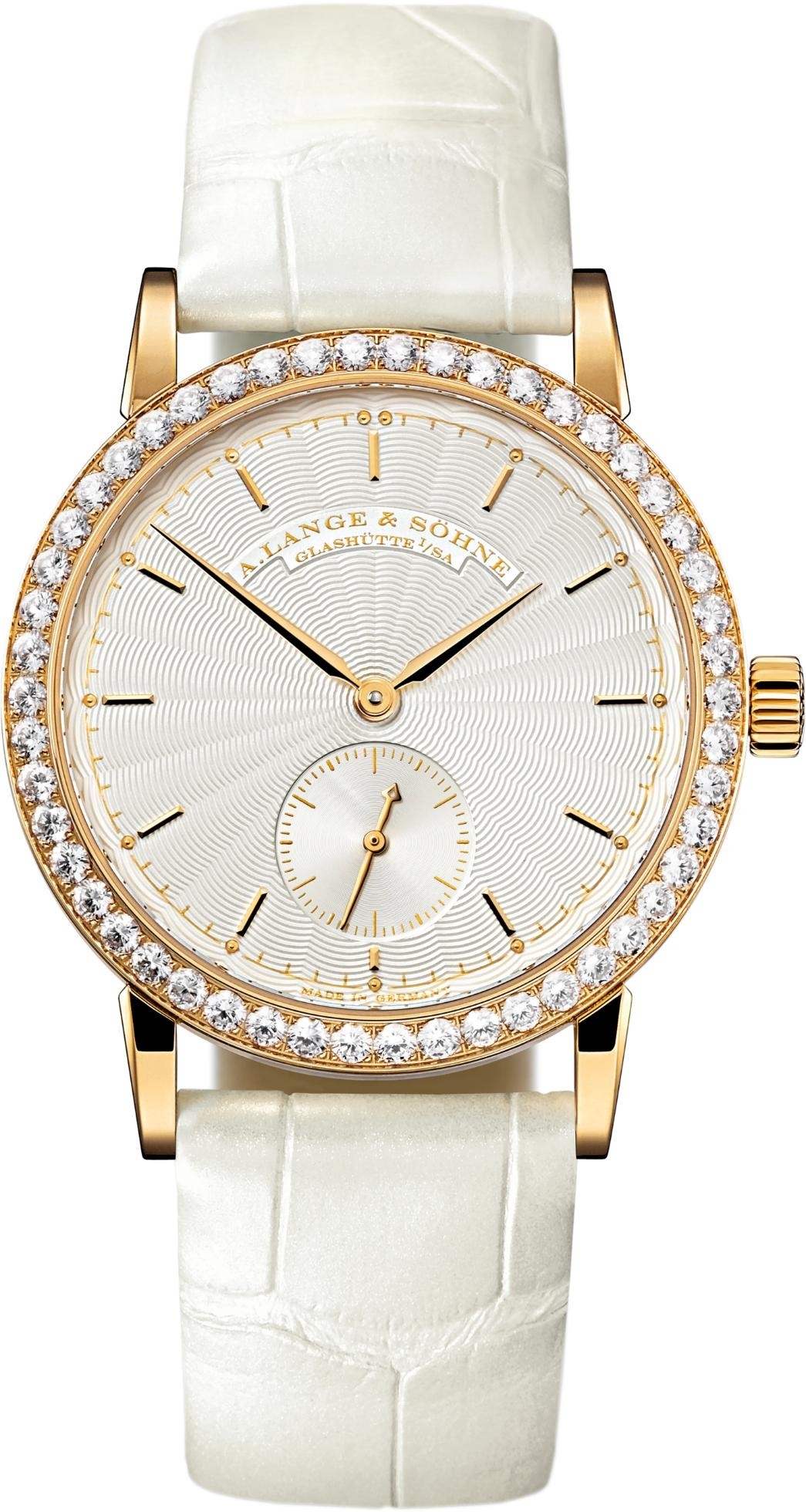 A. Lange & Söhne 835.022 : Little Saxonia Yellow Gold - Diamond / Silver