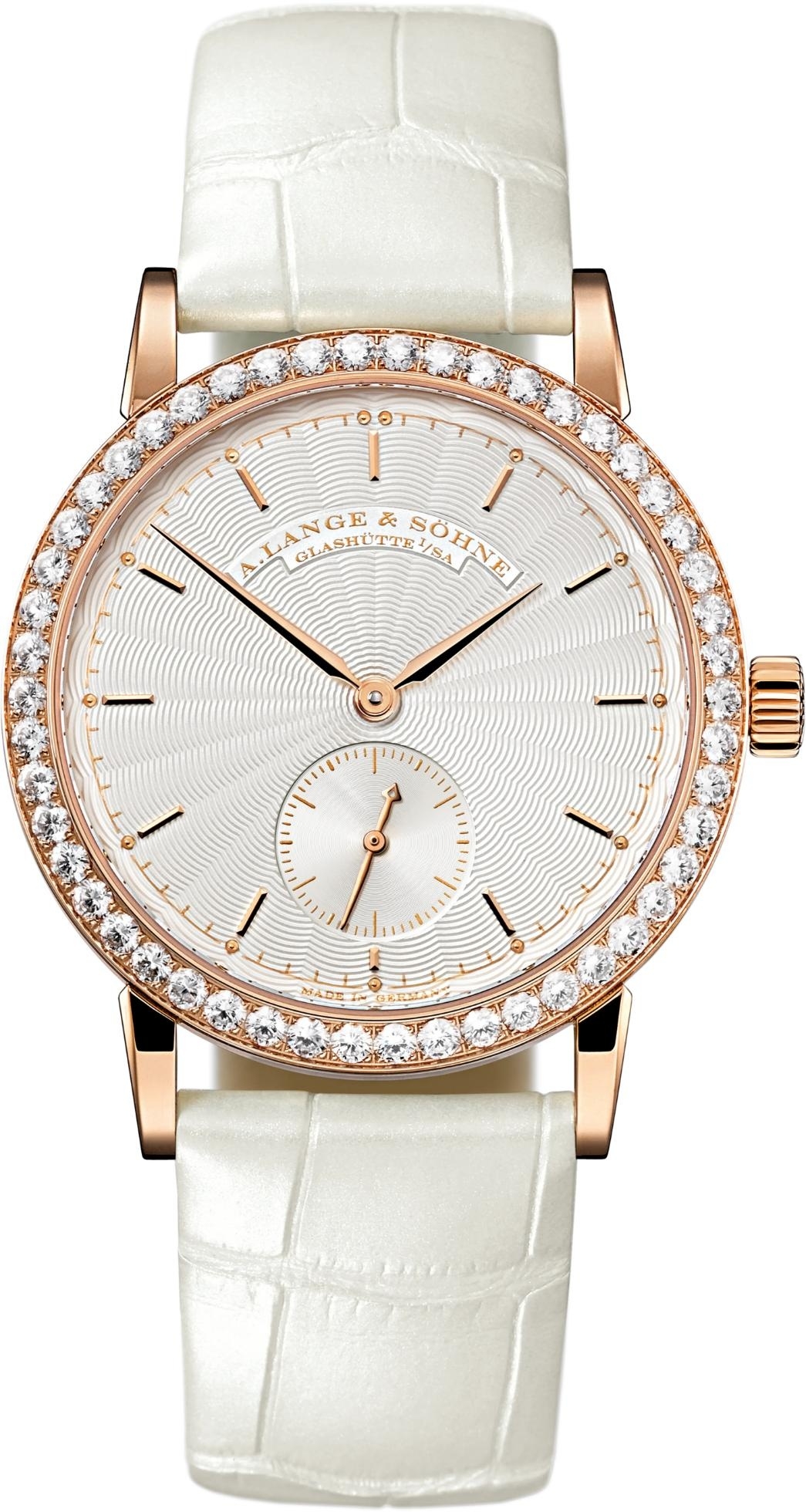 A. Lange & Söhne 835.037 : Little Saxonia Pink Gold - Diamond / Silver