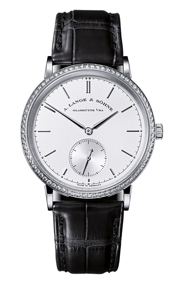 A. Lange & Söhne 842.026 : Saxonia Automatik White Gold / Diamond