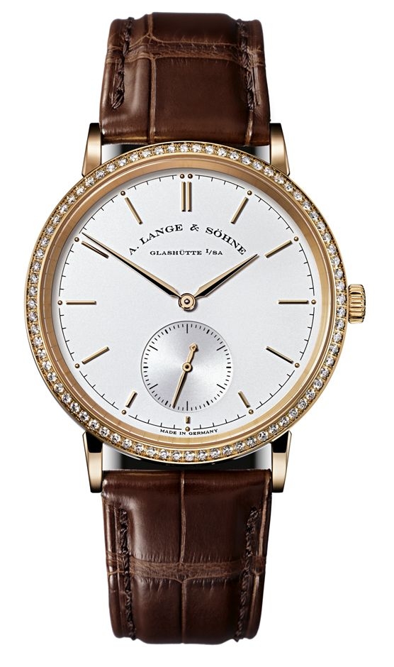 A. Lange & Söhne 842.032 :  Saxonia Automatik Pink Gold / Diamond