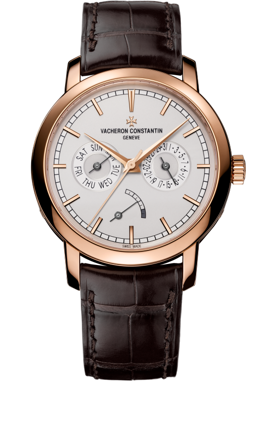 Vacheron Constantin 85290/000R-9969 : Traditionnelle Day-Date Power Reserve Pink / Silver