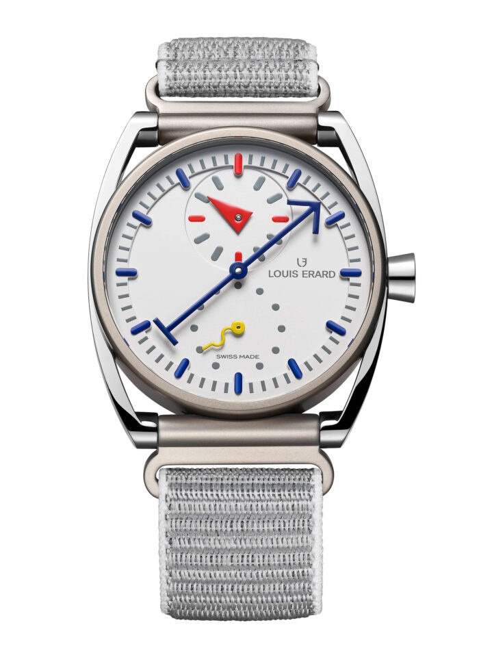 Louis Erard 85358TT01.BTT83 : Excellence Le Régulateur Blanc Louis Erard x Alain Silberstein  Titanium / White