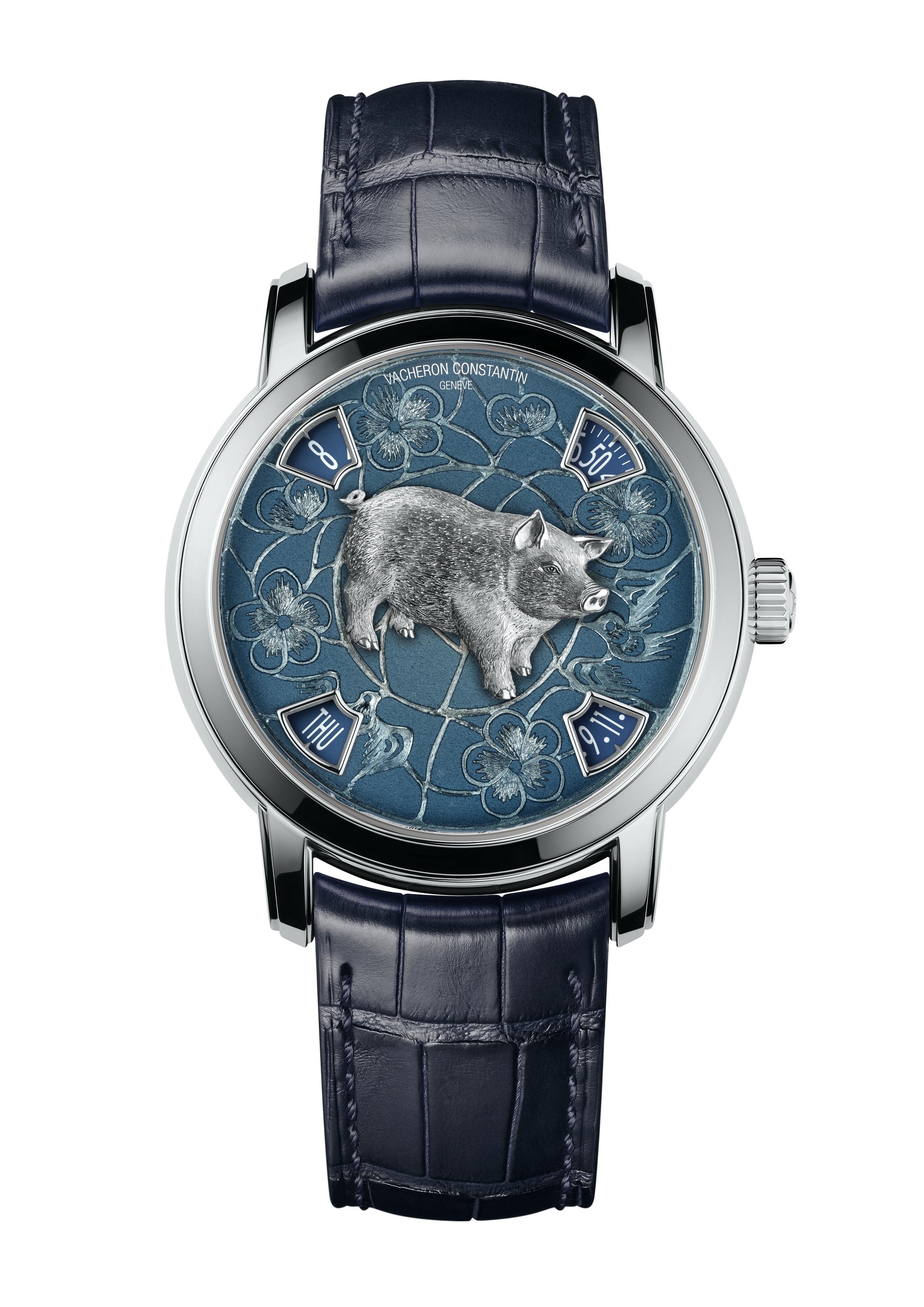 Vacheron Constantin 86073/000P-B428 : Métiers d'Art The Legend of the Chinese Zodiac Year of the Pig Platinum
