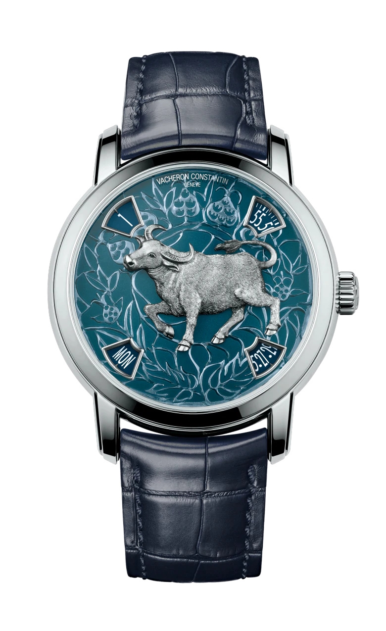 Vacheron Constantin 86073/000P-B647 : Métiers d'Art The Legend of the Chinese Zodiac Year of the Ox Platinum