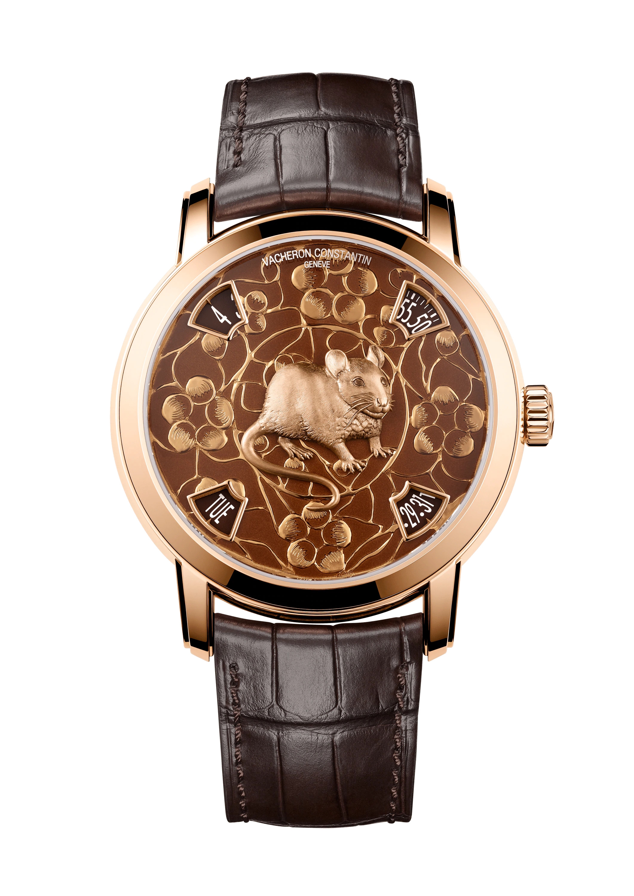 Vacheron Constantin 86073/000R-B520 : Métiers d'Art The Legend of the Chinese Zodiac Year of the Rat Pink Gold