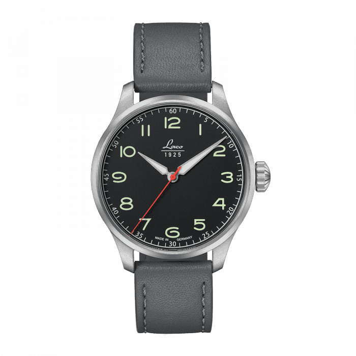 Laco 861610.2 : Pilot Watch Special Models Black Automatic / Stainless Steel / Black