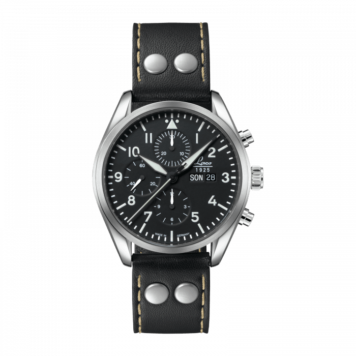 Laco 861716 : Editions Watch Original Kiel Stainless Steel / Black