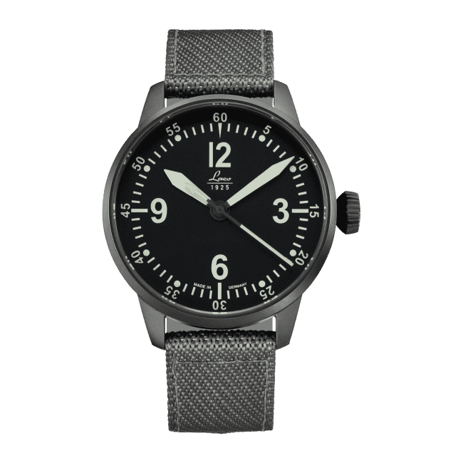 Laco 861907 : Pilot Watch Special Models Model Bell X-1 / Stainless Steel / Black