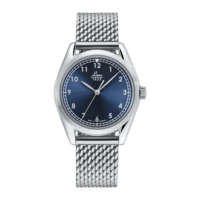 Laco 861921 : Navy Watch Philadelphia / Stainless Steel / Blue