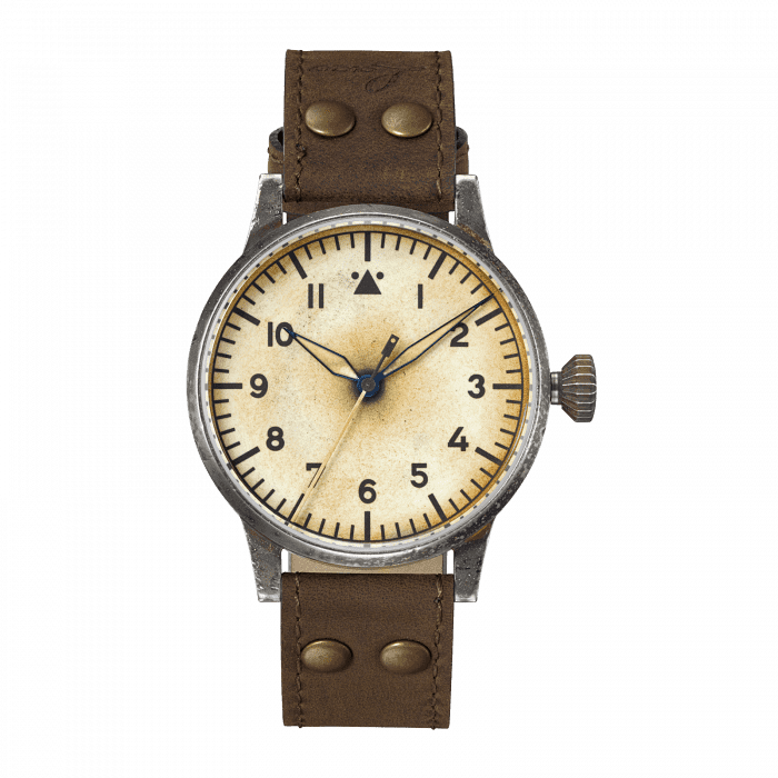 Laco 861945 : Pilot Watch Original Venedig Erbstück Stainless Steel / Superluminova