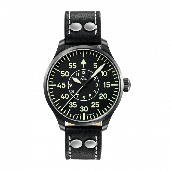 Laco 861992 : Pilot Watch Basic Bielefeld Stainless Steel / Black