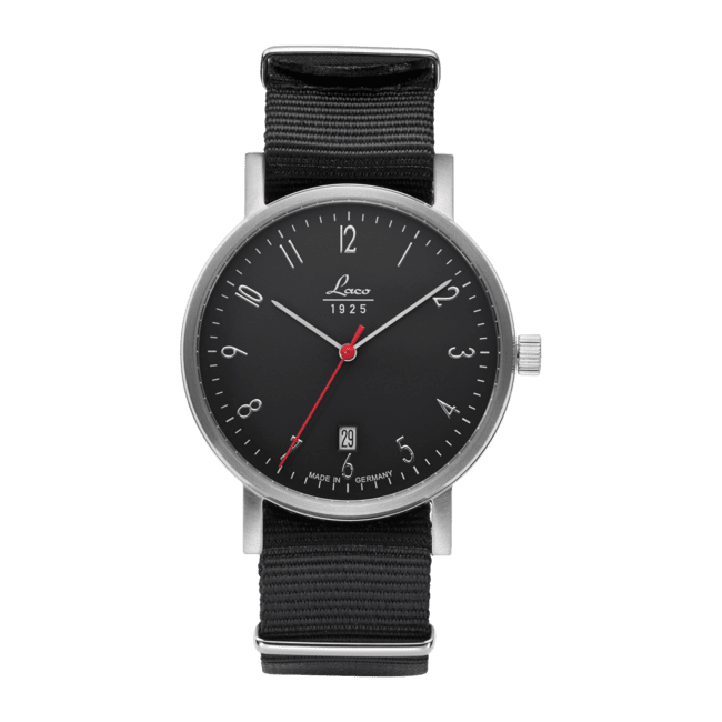 Laco 862070 : Classics Weimar / Stainless Steel / Black