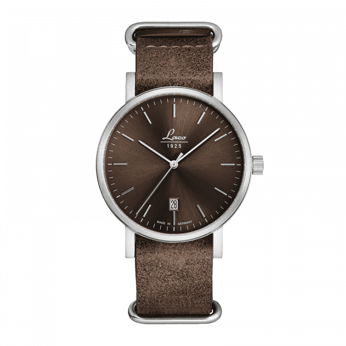 Laco 862077 : Classics Mocca / Stainless Steel / Brown
