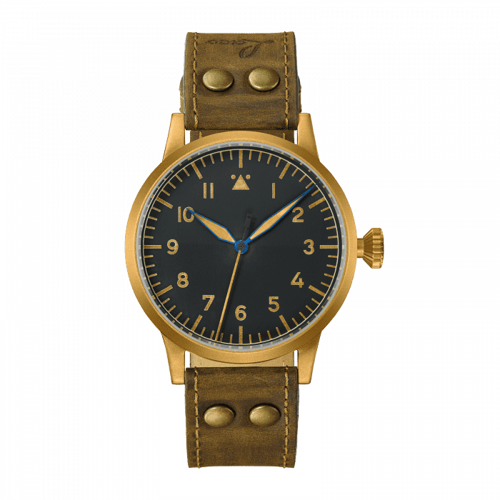 Laco 862085 : Pilot Watch Original Saarbrücken Bronze / Black