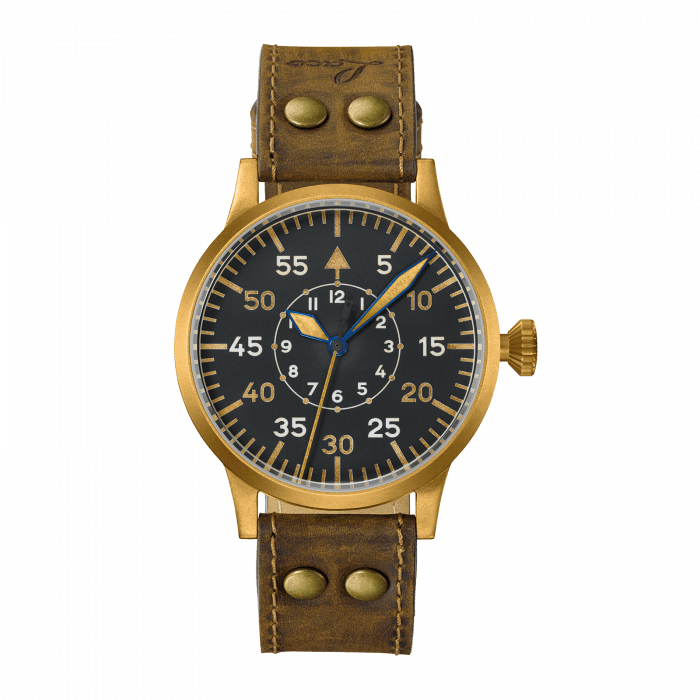 Laco 862088 : Pilot Watch Original Dortmund Bronze  / Black
