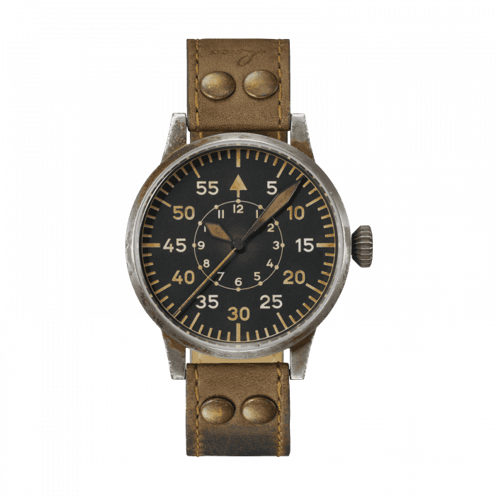 Laco 862099 : Pilot Watch Original Speyer Erbstück Stainless Steel / Black