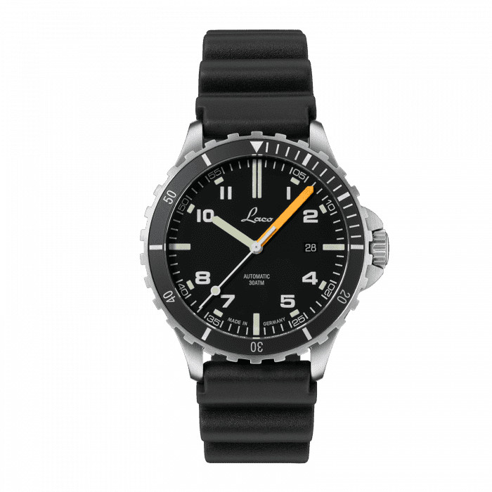 Laco 862106 : Squad Watch Himalaya / Stainless Steel / Black
